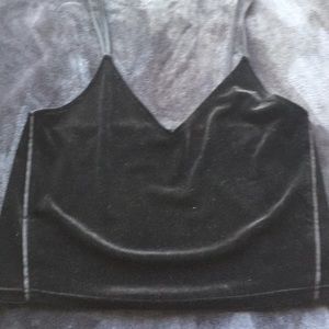 Small velvet tank top from Cotton Candy